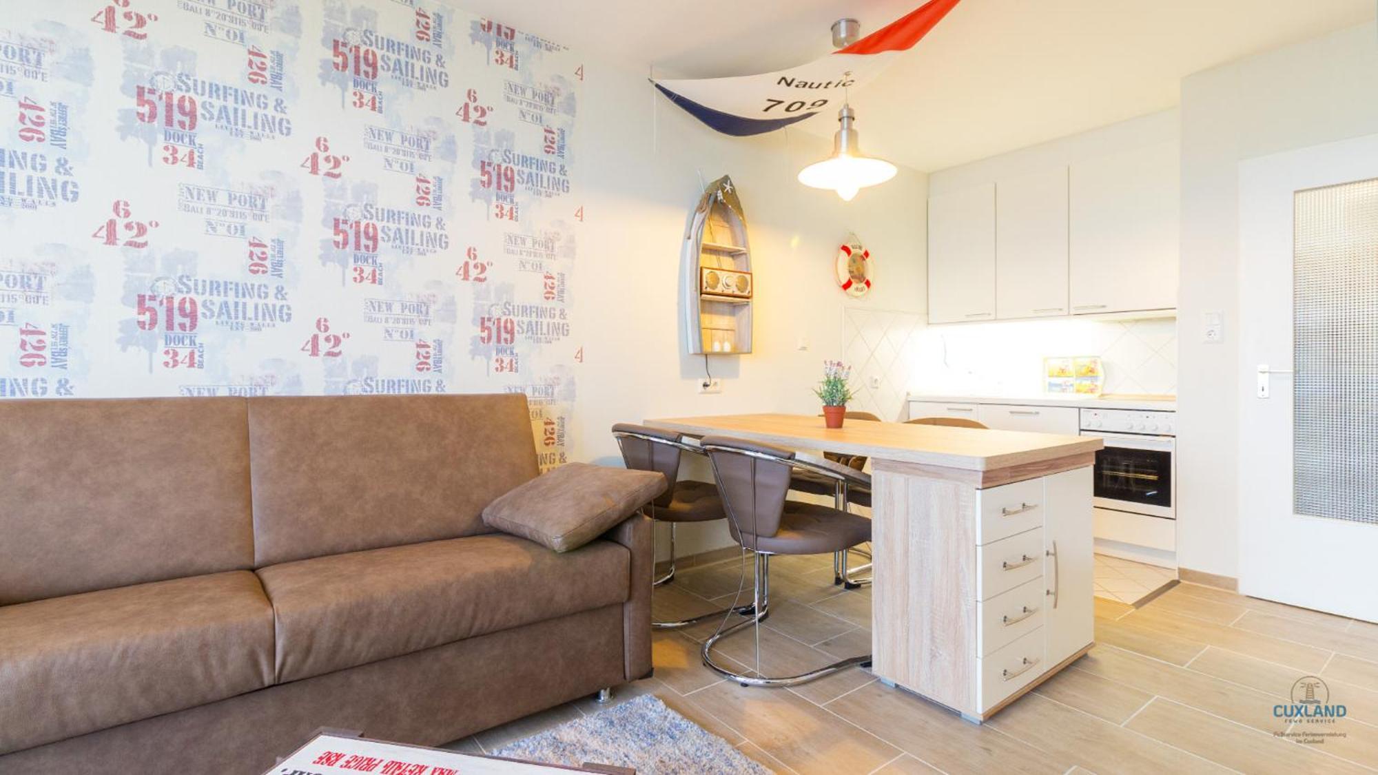 Urlaub Mit Seesicht Haus Nautic Whg.709 Cuxhaven Dış mekan fotoğraf