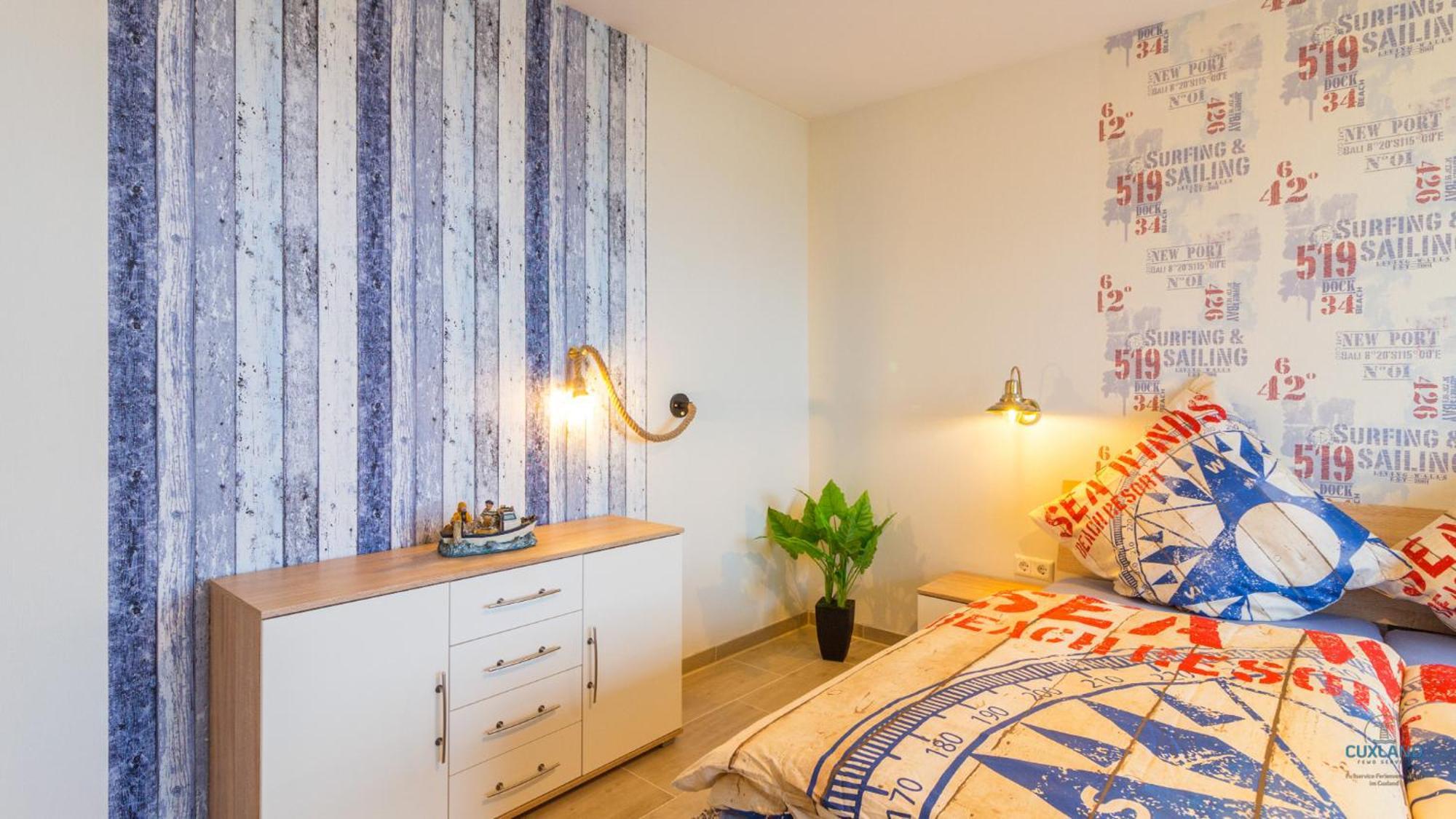 Urlaub Mit Seesicht Haus Nautic Whg.709 Cuxhaven Dış mekan fotoğraf
